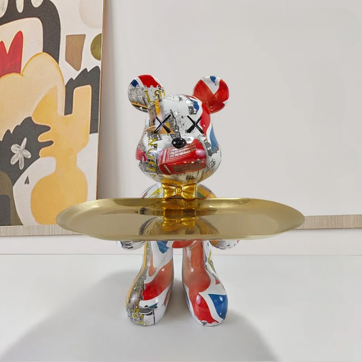 CraftBear | Resin Bear Decor Tray