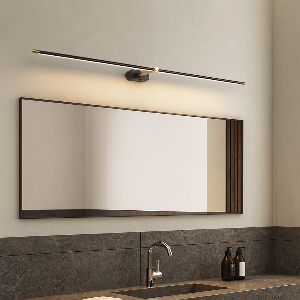 Lumière Murale de Salle de Bain – Design Linéaire LED