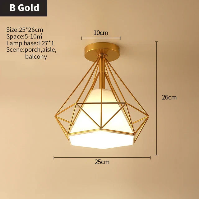 GlowBlossom Crystal Petal Ceiling Light | LED Flower Chandelier