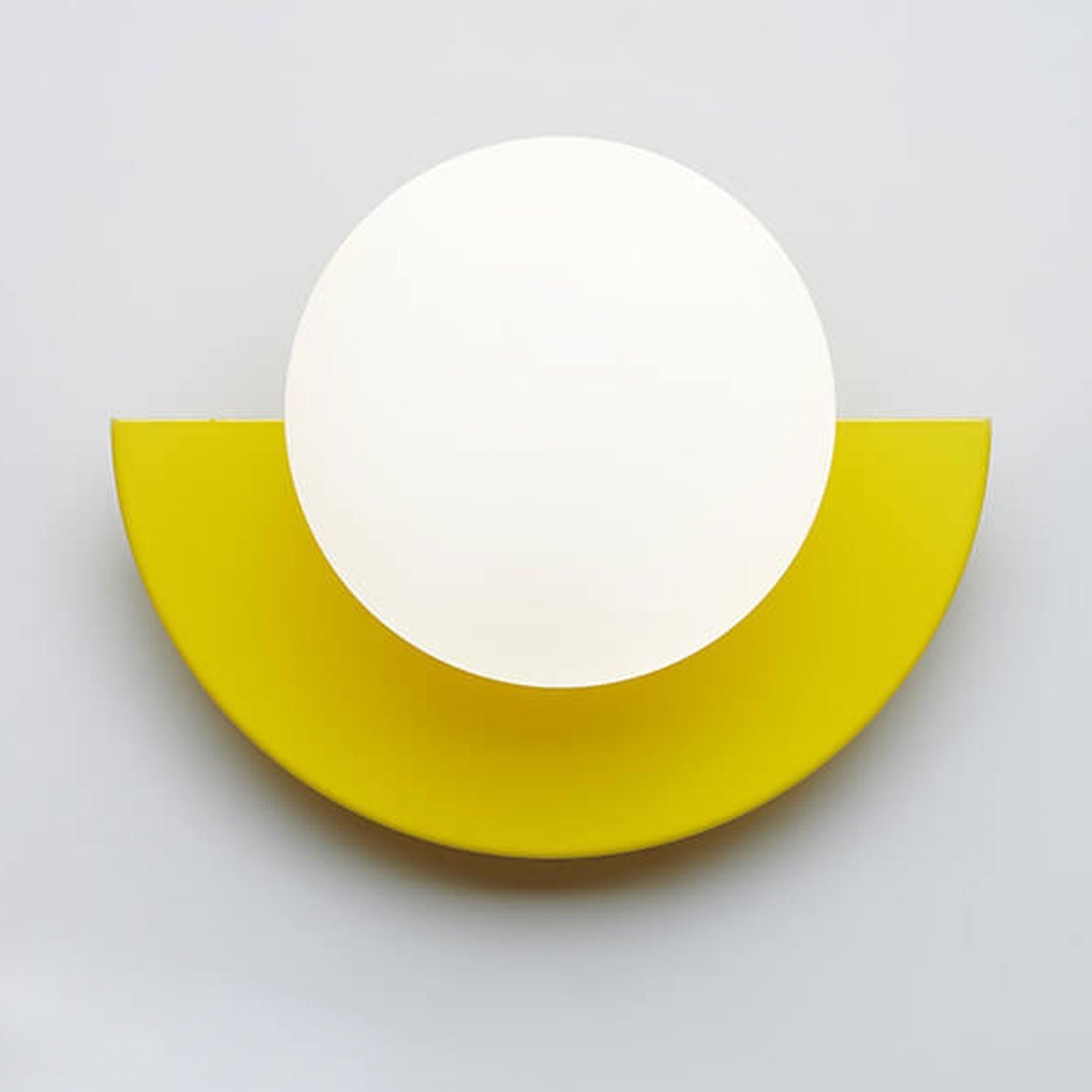 Modern Glass Wall Sconce – Color Pop Design