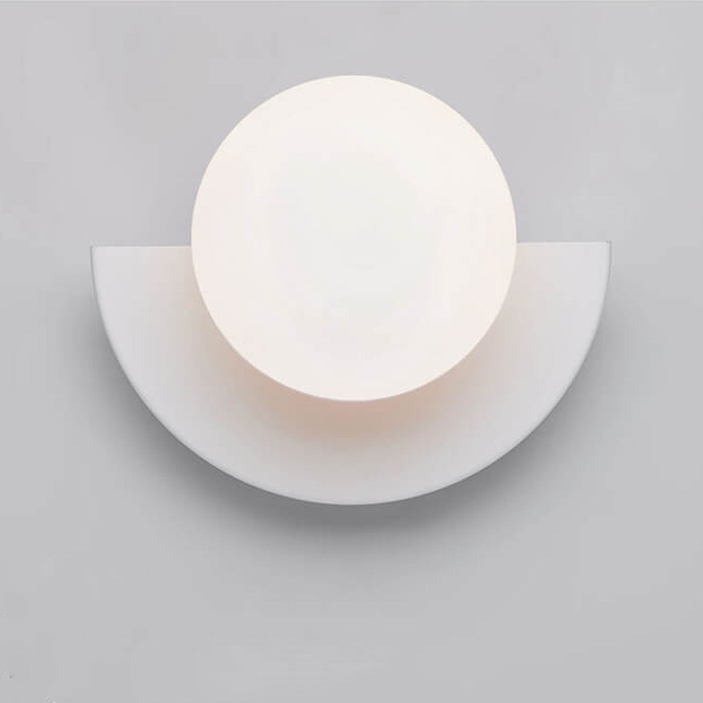 Modern Glass Wall Sconce – Color Pop Design