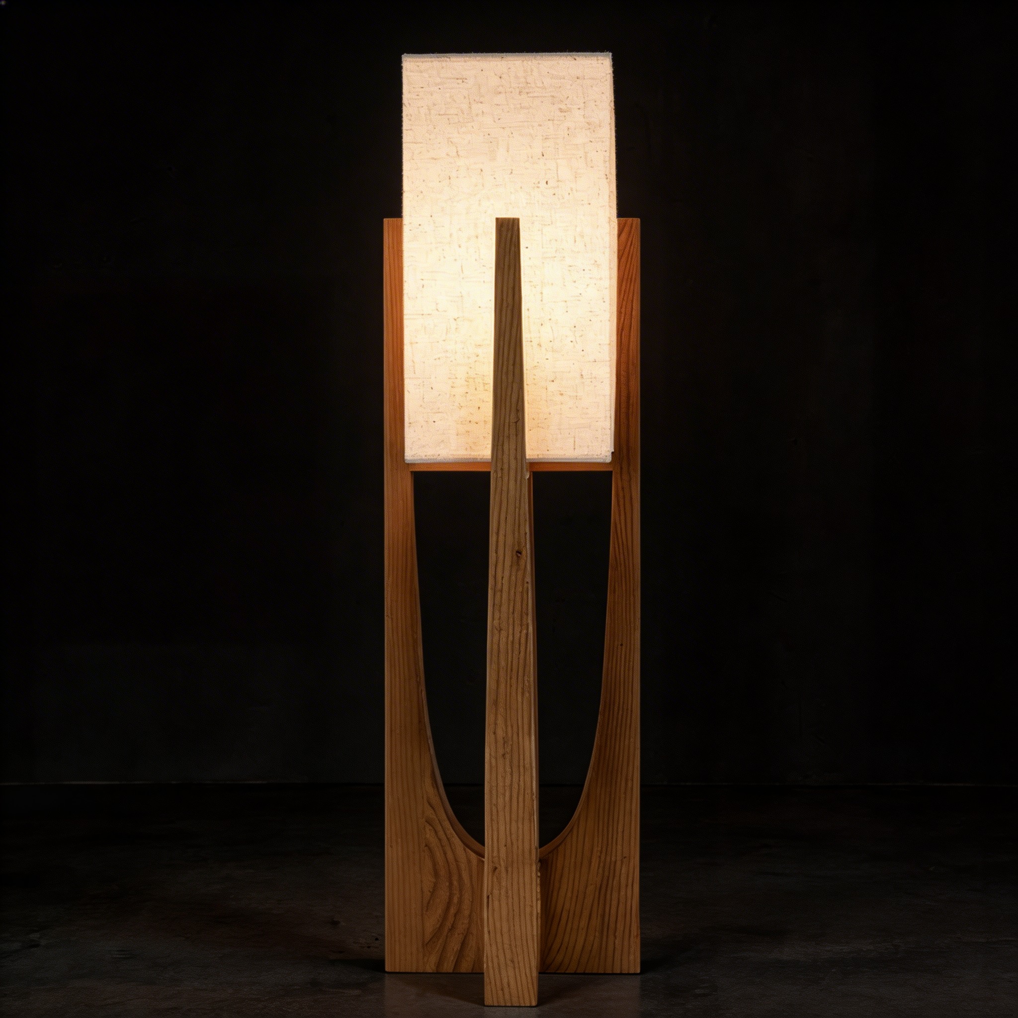 Lampe sur pied Wabi-Sabi – Design de style japonais