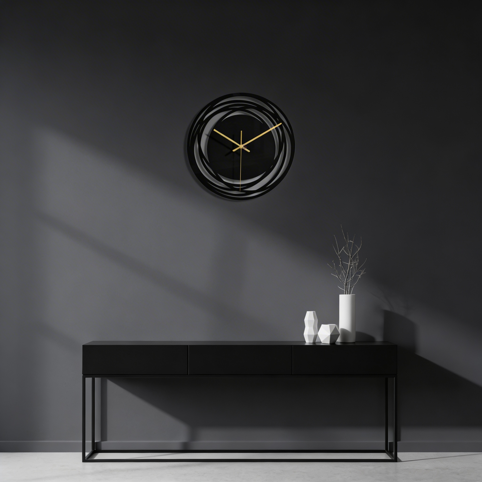 Horloge murale Anif – Design moderne minimaliste