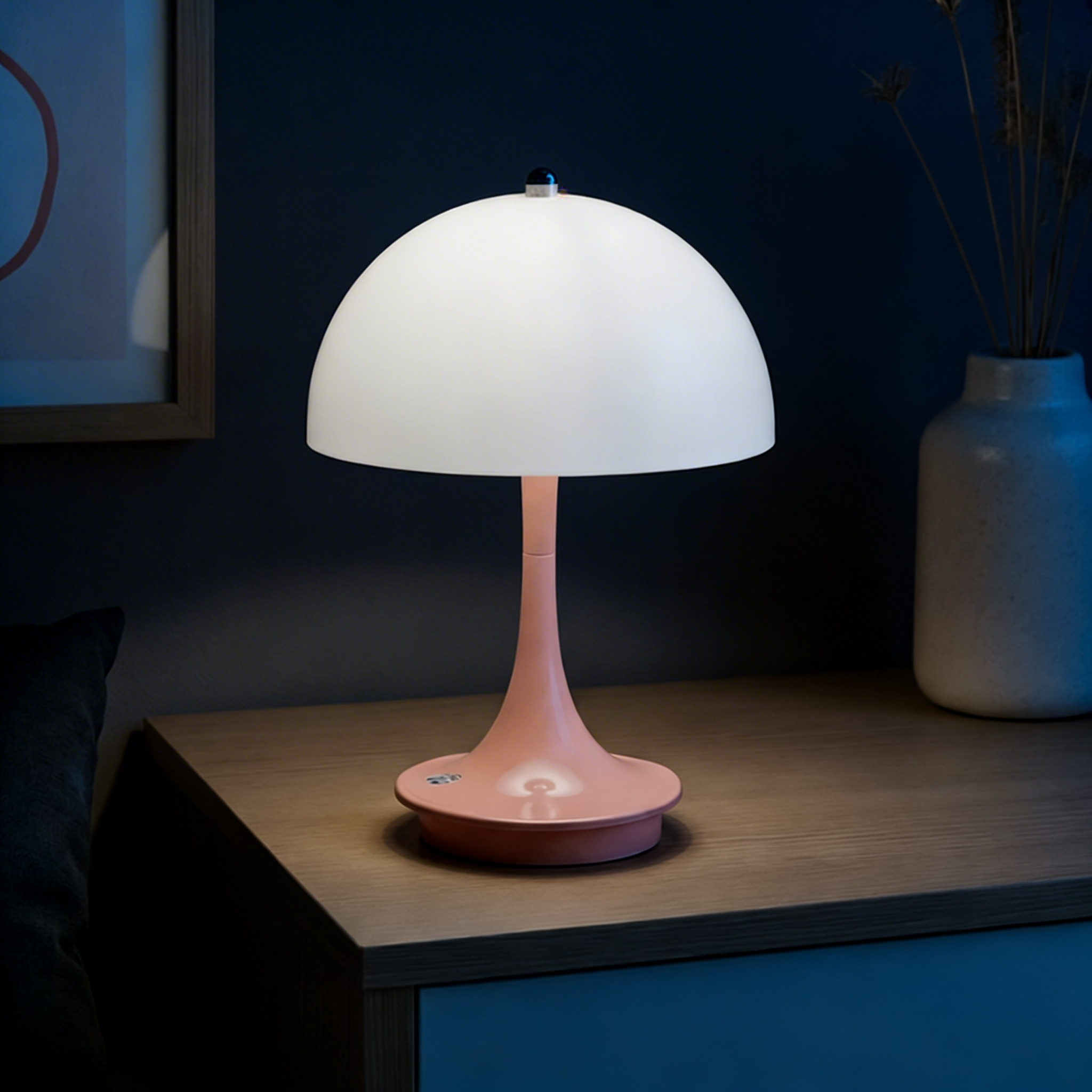 Lampe de Table Champignon – Design Vintage Moderne