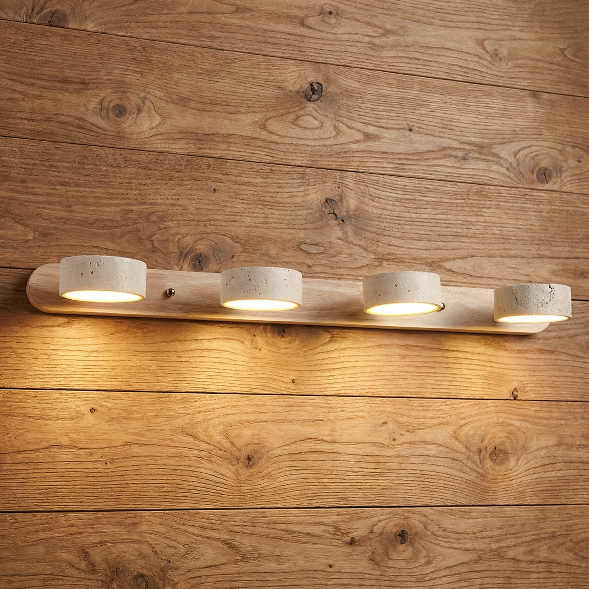 Applique Murale en Travertin – Design Moderne Naturel