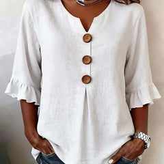 ROMANTISCHE BLOUSE MET RUFFLES VOOR VROUWEN