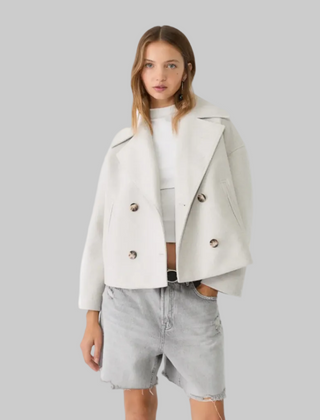 Women’s Double-Breasted Jacket | Modern Fit