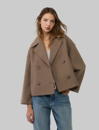 Women’s Double-Breasted Jacket | Modern Fit