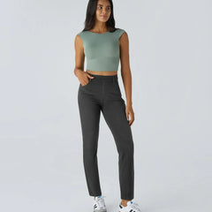 Elisha | Elastic and Comfortable Pants with High Waist