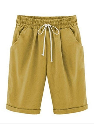 TIMELOZE KATOENEN SHORTS VOOR VROUWEN