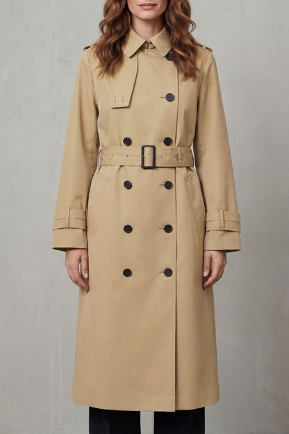 Women's Timeless Double-Breasted Trench Coat – Wilhelmina