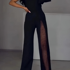 Ines™ | Moderne jumpsuit met wijde pijpen