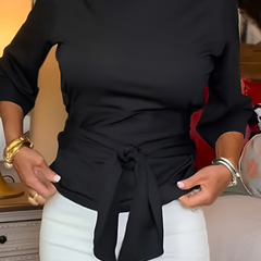 Daria™ | Stijlvolle Strik Taille Top (1+1 Gratis)