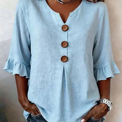 ROMANTISCHE BLOUSE MET RUFFLES VOOR VROUWEN