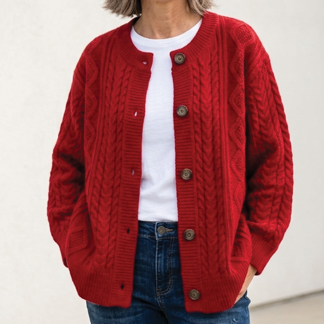 Audre | Oversized-Strickjacke für Damen