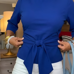 Daria™ | Stijlvolle Strik Taille Top (1+1 Gratis)