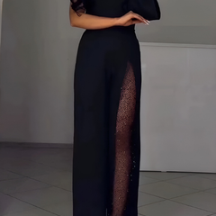 Ines™ | Moderne jumpsuit met wijde pijpen