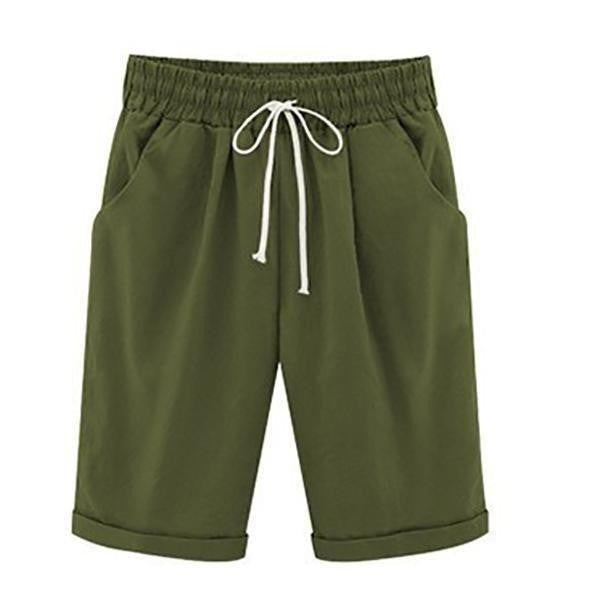 TIMELOZE KATOENEN SHORTS VOOR VROUWEN
