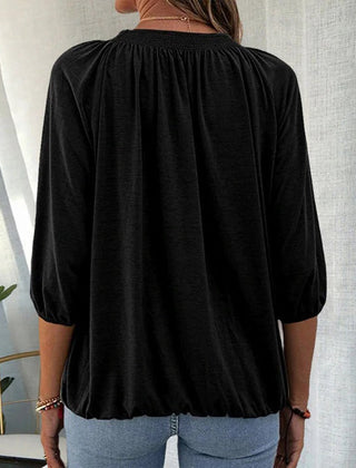 Laurenia | Bluse mit klassischen Ärmeln