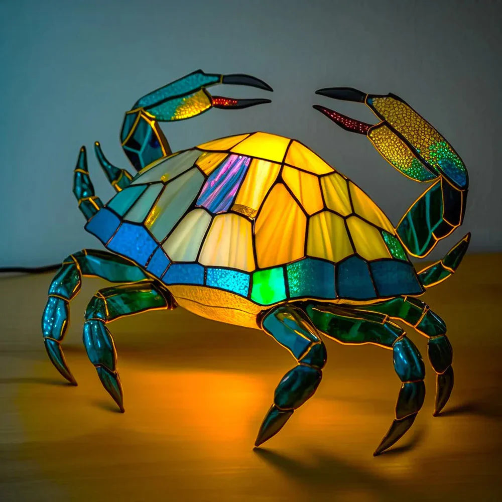 VitraFauna | Stained Glass Animal Table Lamp