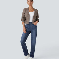 Elisha | Elastic and Comfortable Pants with High Waist