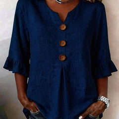 ROMANTISCHE BLOUSE MET RUFFLES VOOR VROUWEN