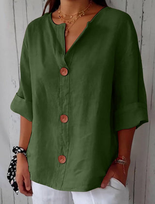 SHIRT MET V-HALS VOOR VROUWEN