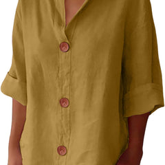 SHIRT MET V-HALS VOOR VROUWEN