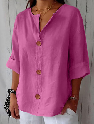 SHIRT MET V-HALS VOOR VROUWEN