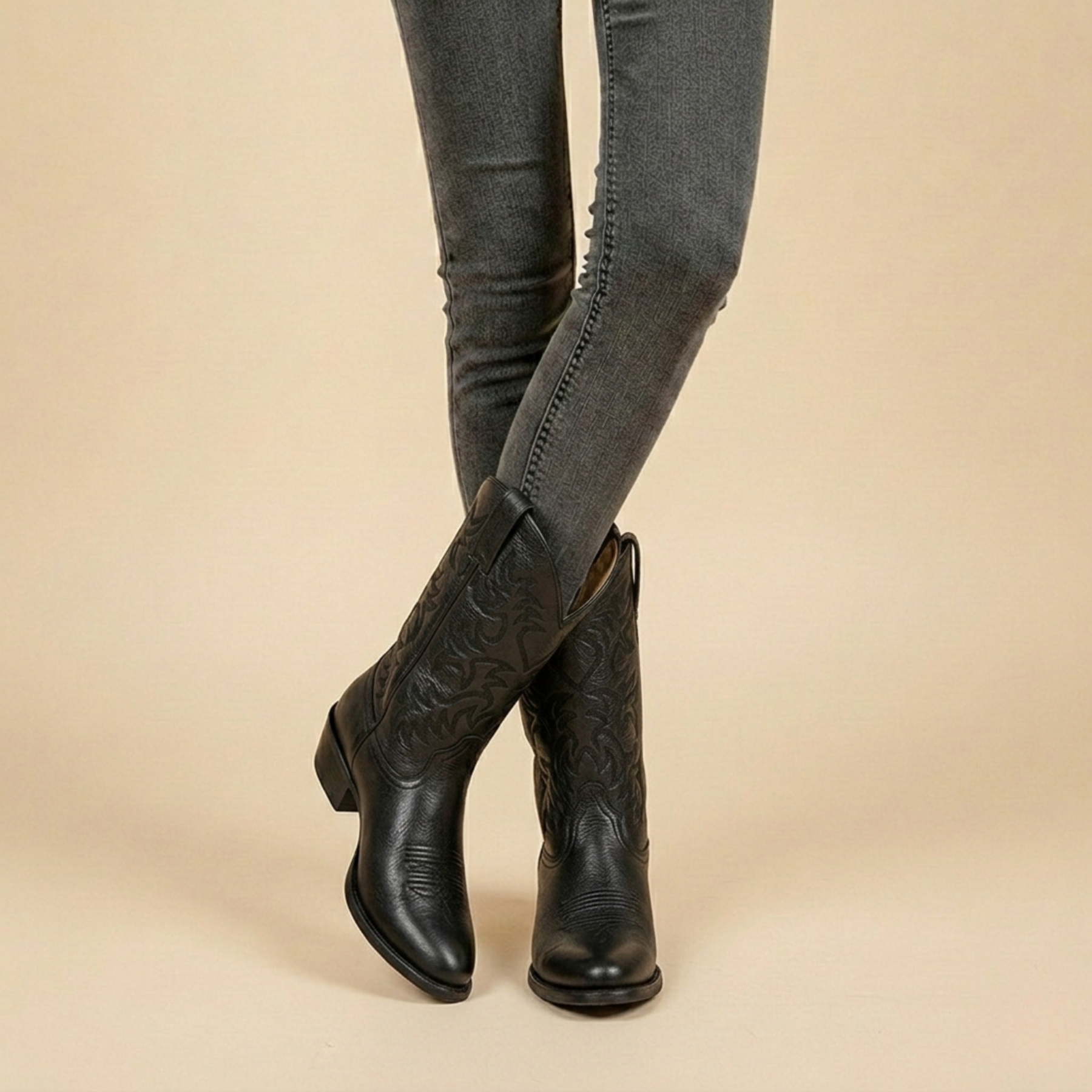 Alona | Klassische Cowboystiefel