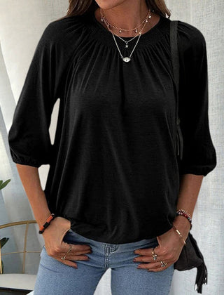 Laurenia | Bluse mit klassischen Ärmeln