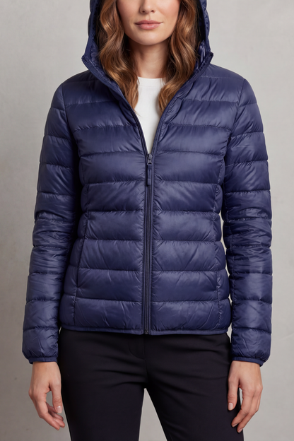 Women's Lightweight Packable Hooded Puffer Jacket – Winslet