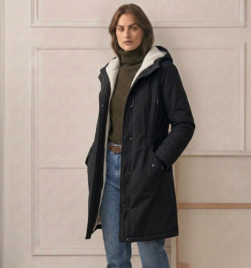 WINTERPARKA MET FLEECEVOERING VOOR VROUWEN