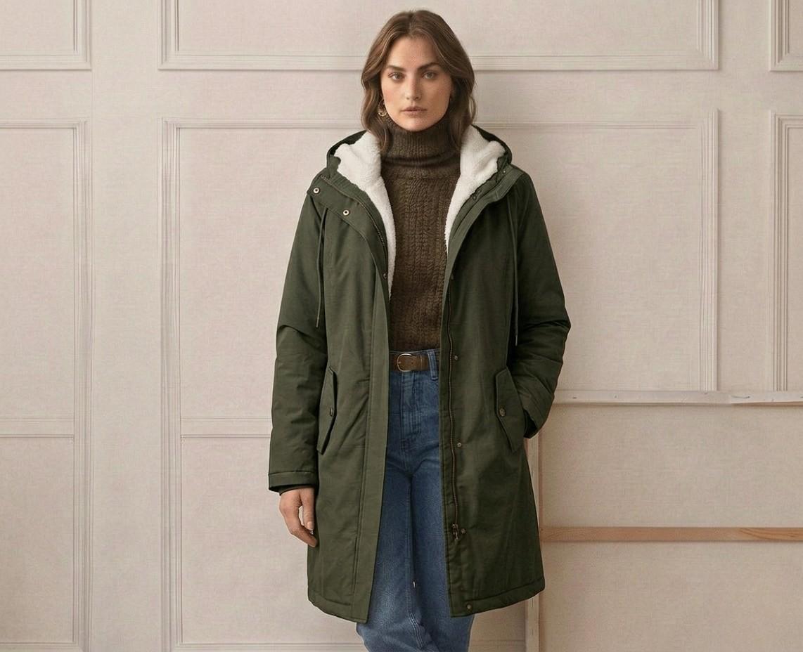 WINTERPARKA MET FLEECEVOERING VOOR VROUWEN