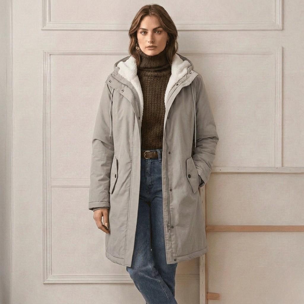 WINTERPARKA MET FLEECEVOERING VOOR VROUWEN