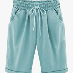 TIMELOZE KATOENEN SHORTS VOOR VROUWEN