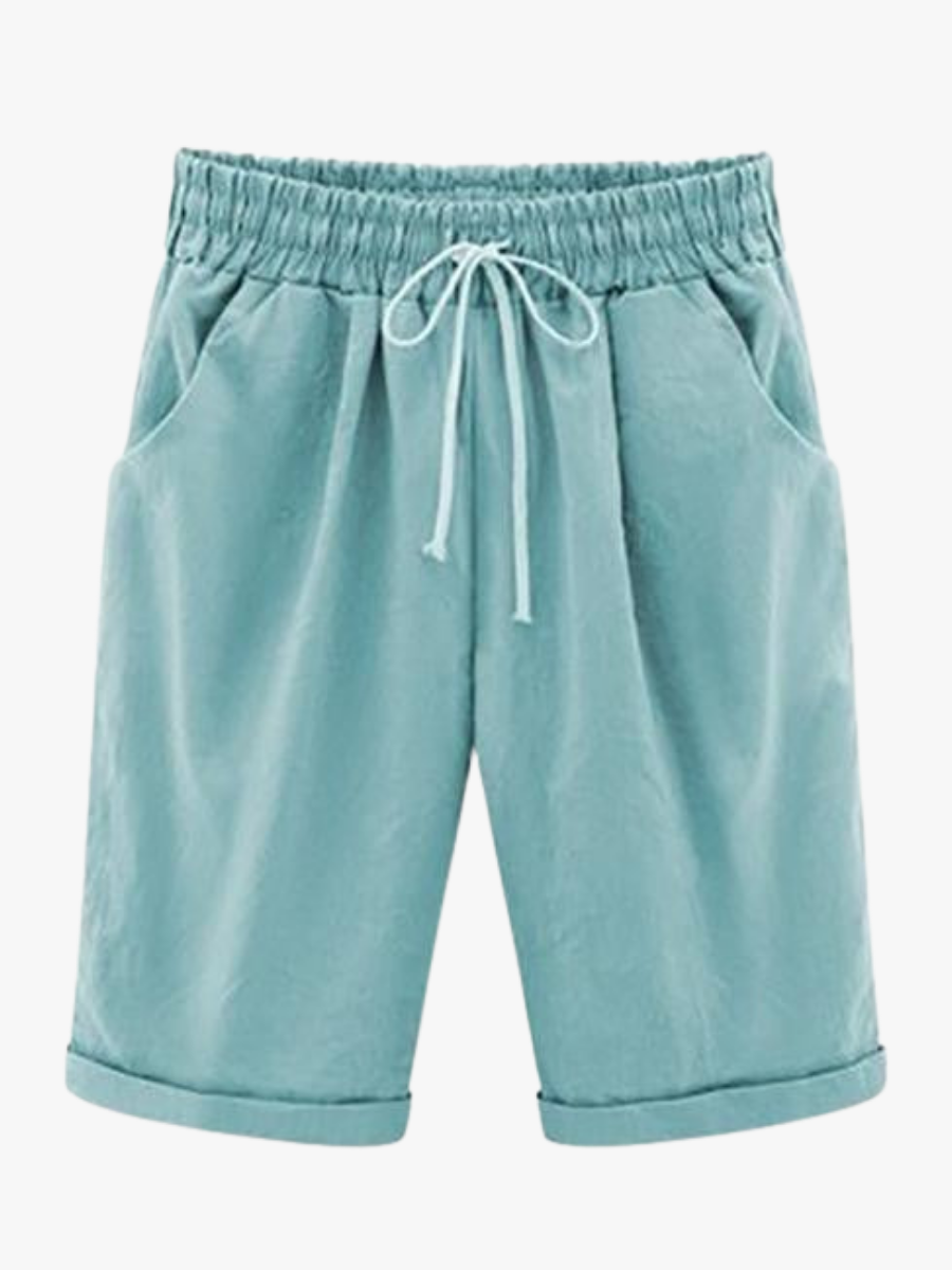 TIMELOZE KATOENEN SHORTS VOOR VROUWEN