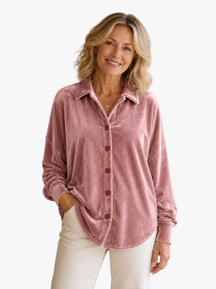 ELEGANTE TOP MET KNOPEN VOOR VROUWEN