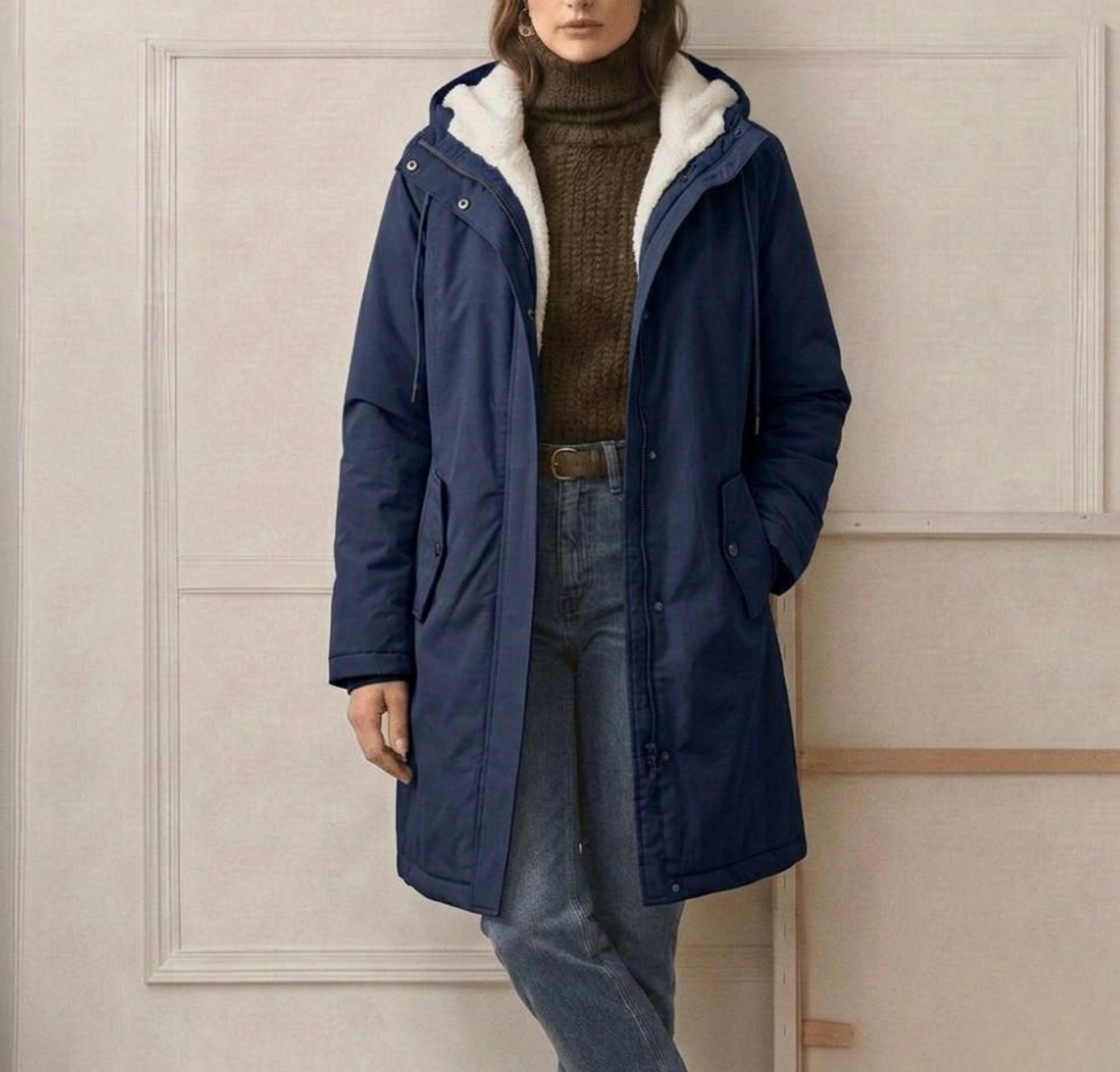 WINTERPARKA MET FLEECEVOERING VOOR VROUWEN