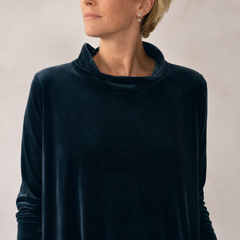MAXI JURK VAN FLUEEL VOOR VROUWEN