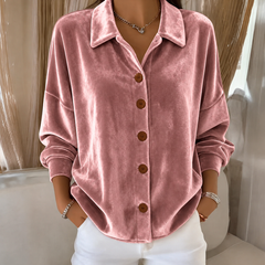 ELEGANTE TOP MET KNOPEN VOOR VROUWEN