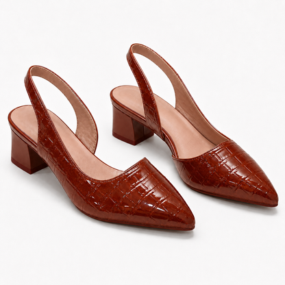Women's Orthopedic Comfort Heels with Arch Support