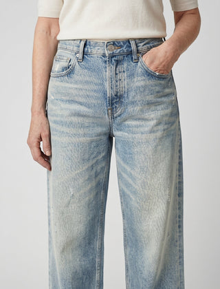 AILÍS | RETRO CROPPED STRAIGHT JEANS