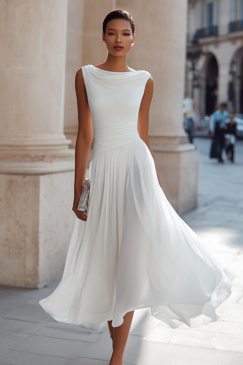 Women’s Elegant Wedding Guest Dress | Midi