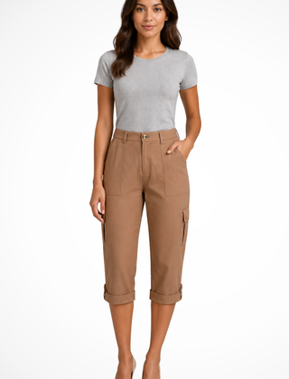 Women’s Cargo Trousers | Cropped
