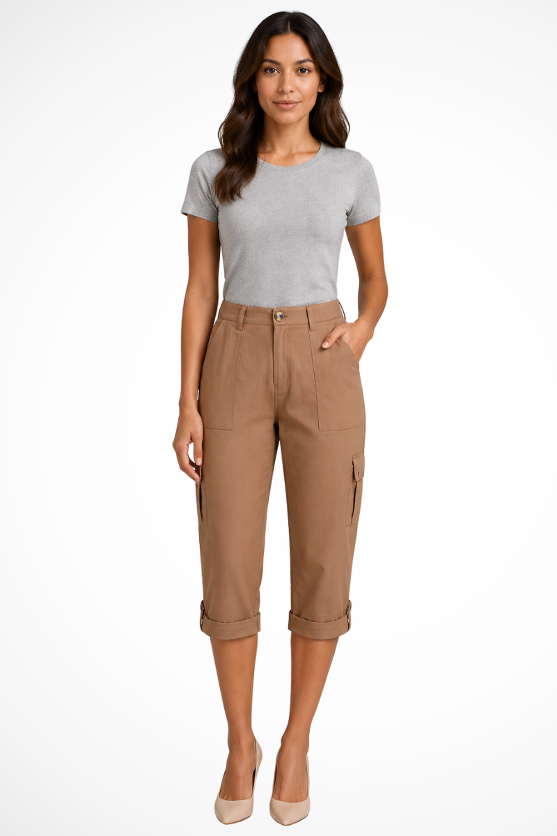 Women’s Cargo Trousers | Cropped