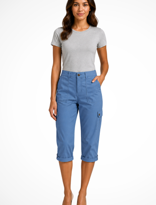 Women’s Cargo Trousers | Cropped