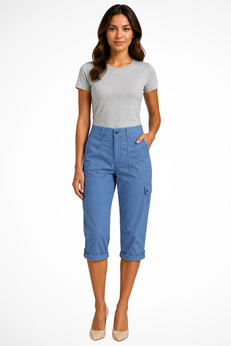 Women’s Cargo Trousers | Cropped