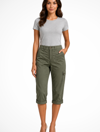 Women’s Cargo Trousers | Cropped