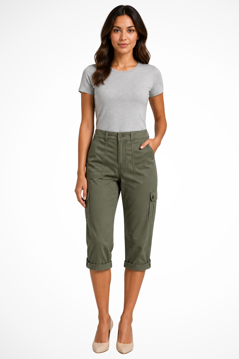 Women’s Cargo Trousers | Cropped